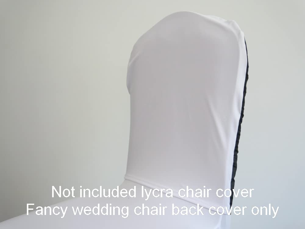 2 Pack Mr and Mrs for Bride and Groom - Classical Style - Chic Elegant Fantastic Wedding Chair Back Covers Suit for Wedding Party Birthday Events Décor