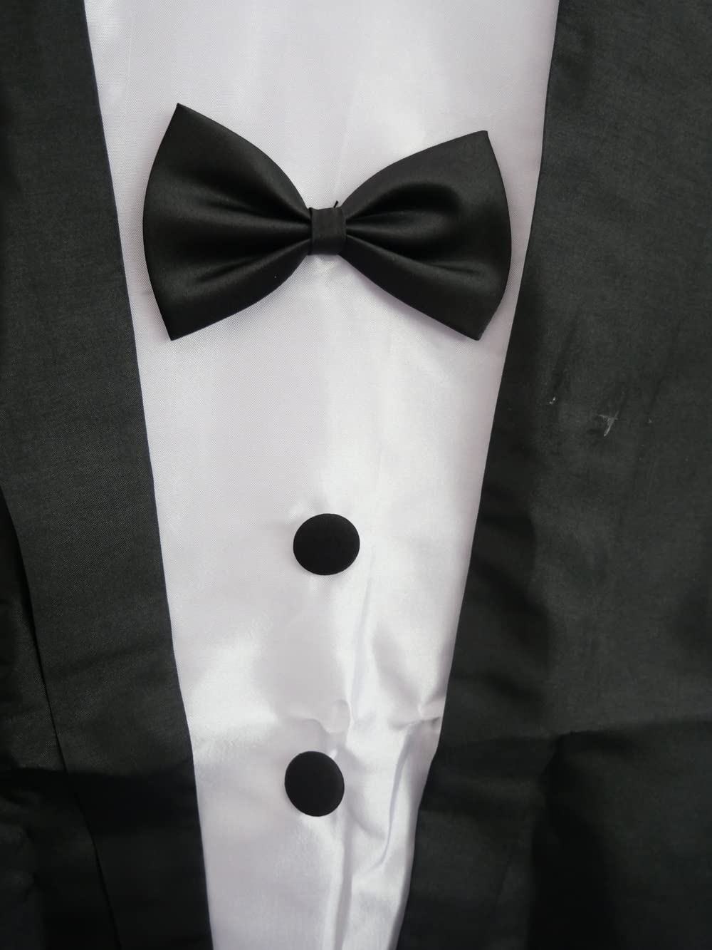 Wedding Chair Covers Party Birthday Mr and Mrs for Bride and Groom - Chic Elegant Fantastic Back Suit for Wedding Party Birthday Events Décor (Fitted for Round and Square Top Back)